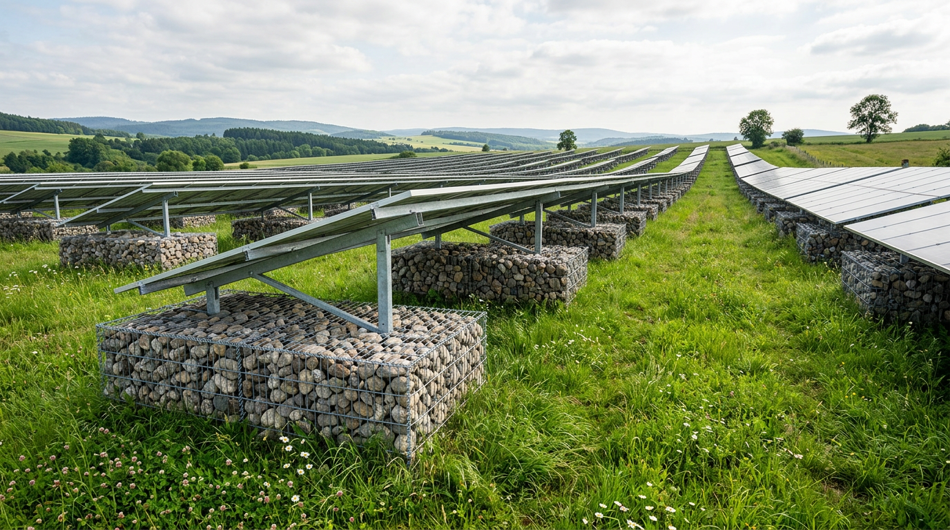 Tarihi Mirası Koruyan Güneş Santrali: Fransa'da Gabion Devrimi