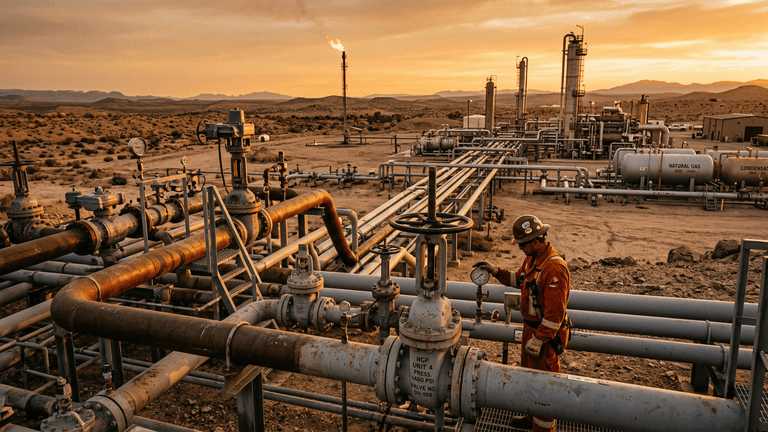 Permian Sahasında Doğal Gaz Üretimi Petrolü Gölgede Bıraktı