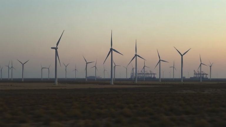 ABD, rüzgar türbini ithalatında yeni gümrük vergisi yerine ticaret müzakerelerini seçti — temsilî görsel (yapay zekâ ile üretilmiştir)