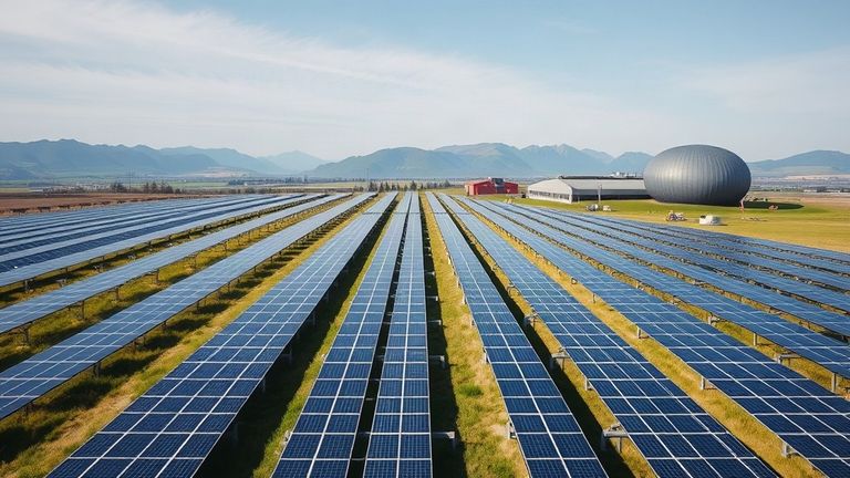 Avusturya'nın üçüncü güneş ihalesinde 195 teklife 173,4 MW kapasite verildi — temsilî görsel (yapay zekâ ile üretilmiştir)