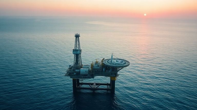 Bayraktar: Osman Gazi platformuyla doğal gaz işleme ilk kez denizde yapılacak — temsilî görsel (yapay zekâ ile üretilmiştir)