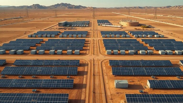EBRD, Mısır'ın Minya kentindeki güneş ve depolama projesi için 265 milyon dolara kadar kredi düzenliyor — temsilî görsel (yapay zekâ ile üretilmiştir)