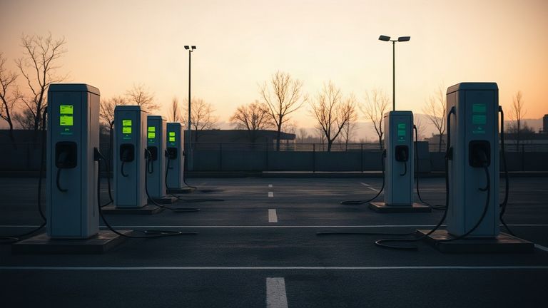 Elektrikli araç şarjında elektrik tüketimi eylülde 83 bin 253 MWh'ye geriledi — temsilî görsel (yapay zekâ ile üretilmiştir)