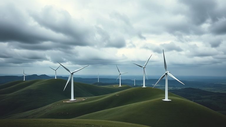 Nordex Eylül'de Türkiye'den 389 MW'lık rüzgar türbini siparişi aldı — temsilî görsel (yapay zekâ ile üretilmiştir)