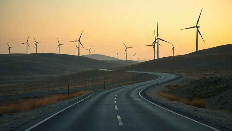 Nordex, Türkiye'den 56 Delta4000 türbinlik 389 MW'lık sipariş aldığını duyurdu — temsilî görsel (yapay zekâ ile üretilmiştir)