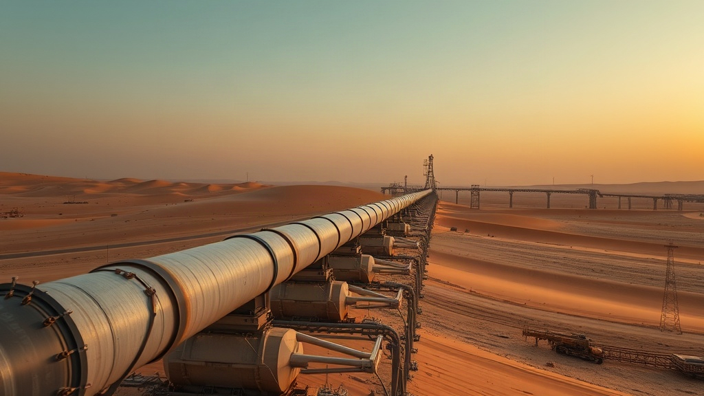 Suudi Arabistan'daki boru hattı saldırısı sonrası Brent petrol 106 doları aştı — temsilî görsel (yapay zekâ ile üretilmiştir)