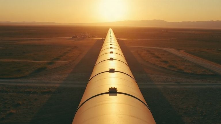 Suudi Arabistan'ın Doğu-Batı petrol hattı günlük 5,8 milyon varile ulaştı — temsilî görsel (yapay zekâ ile üretilmiştir)