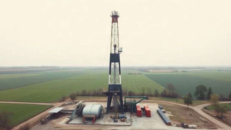 TPAO, Lüleburgaz'da iki sondaj kuyusu ile doğal gaz arayacak — temsilî görsel (yapay zekâ ile üretilmiştir)