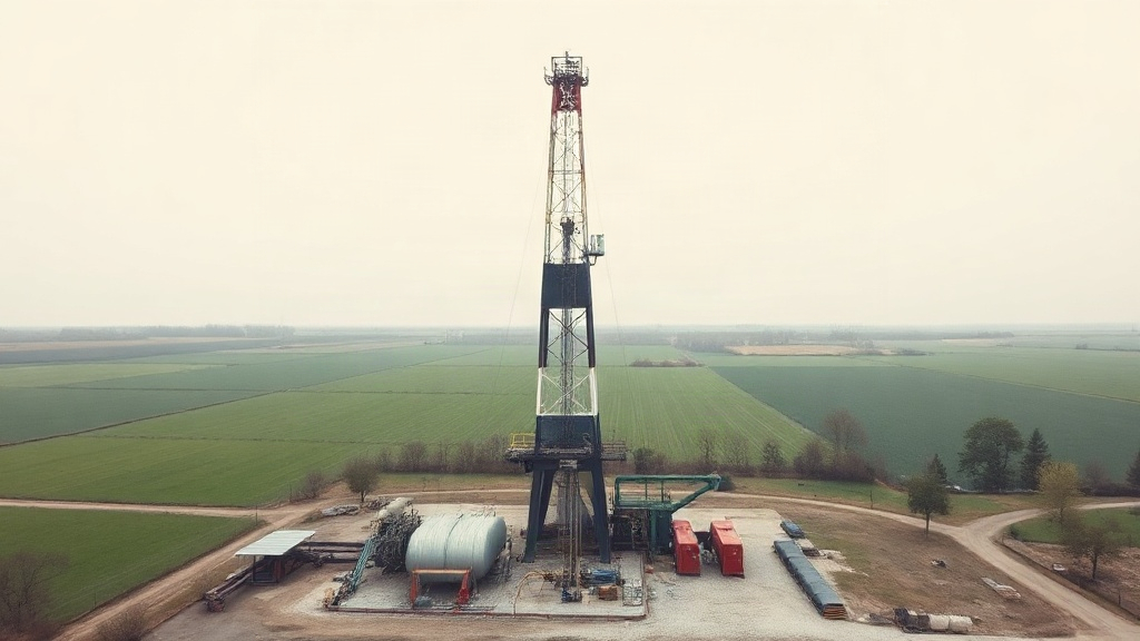 TPAO, Lüleburgaz'da iki sondaj kuyusu ile doğal gaz arayacak — temsilî görsel (yapay zekâ ile üretilmiştir)